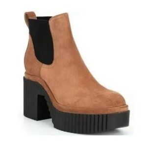 Gianni Bini Ryker Suede Platform Booties